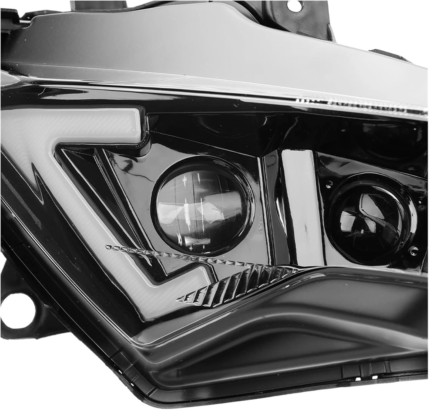 オートバイフロントヘッドライ KAWASAKI用 Ninja250 400 650用 ZX6R用